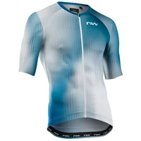 Kép 1/2 - Mez NORTHWAVE BLADE rövid FEHÉR/KÉK