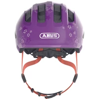 Kép 2/3 - ABUS kerékpáros gyerek sisak Smiley 3.0, In-Mold, purple star, M (50-55 cm)