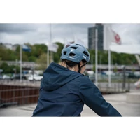 Kép 6/6 - ABUS kerékpáros városi sisak Hyban 2.0, ABS, polar white, M (52-58 cm)