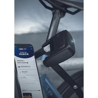 Kép 2/3 - ABUS hajtogatható lakat riasztóval BORDO One Alarm 6000A/120, kulcs nélküli rendszer, SH tartóval, távirányítóval, fekete