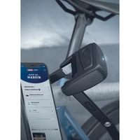 Kép 3/3 - ABUS hajtogatható lakat riasztóval BORDO One Alarm 6000A/120, kulcs nélküli rendszer, SH tartóval, távirányítóval, fekete