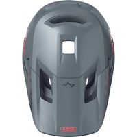 Kép 6/6 - ABUS kerékpáros gyerek sisak Youdrop FF, titan silver S (48-55 cm)