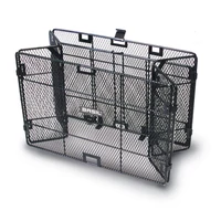 Kép 2/2 - Basil hátsó kosár Catania összecsukható, rögzítéssel, fekete