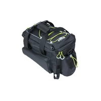 Kép 1/6 - Basil csomagtartó táska Miles Trunkbag XL Pro fekete lime
