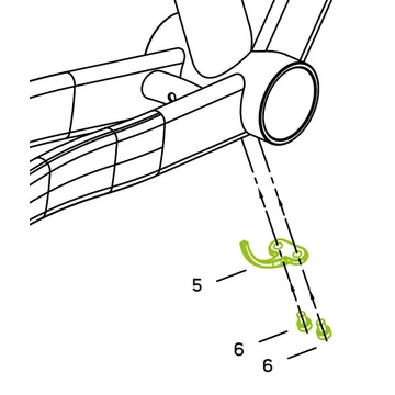 Vázhoz alsó bowdenvezető TFS / Speeder / SCU endu. alloy