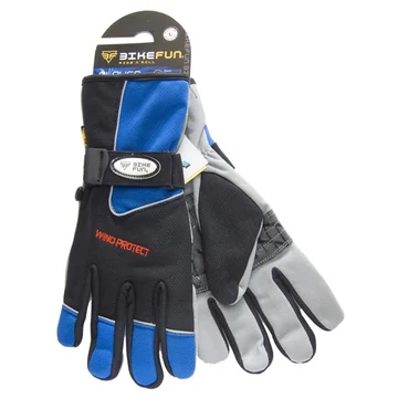Kesztyű BIKEFUN téli KÉK