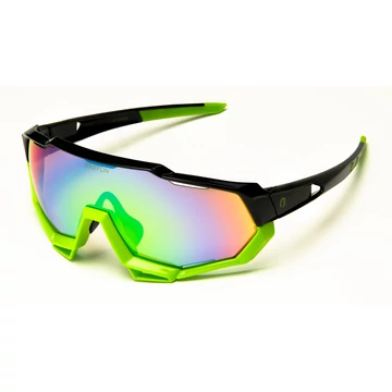 Szemüveg BIKEFUN STEALTH FEKETE/ZÖLD