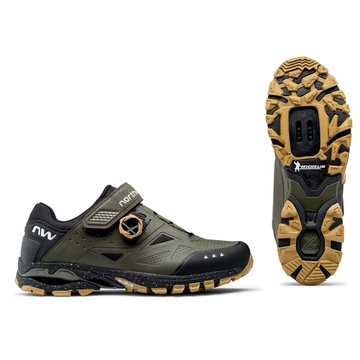 Cipő NORTHWAVE ALL TER SPIDER PLUS 3 FEKETE/ZÖLD
