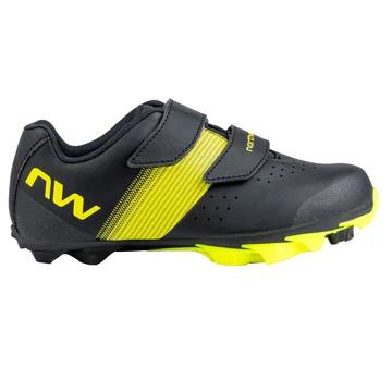 CIPŐ NORTWAVE MTB HAMMER JUNIOR FEKETE/FLUO SÁRGA