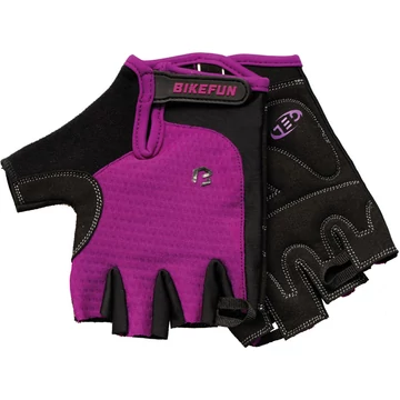 Kesztyű BIKEFUN rövid Missy LILA
