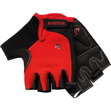 Kesztyű BIKEFUN PIROS