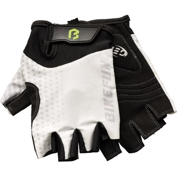 Kesztyű BIKEFUN rövid Missy FEHÉR