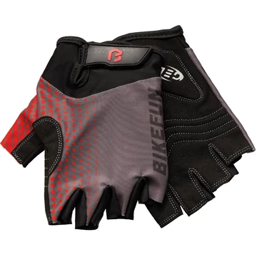 Kesztyű BIKEFUN rövid Leader PIROS