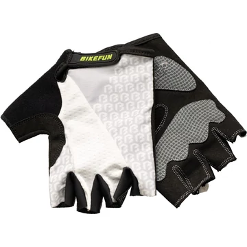 Kesztyű BIKEFUN rövid Duke FEHÉR