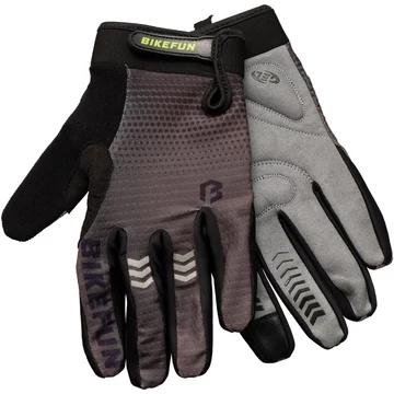 Kesztyű BIKEFUN SZÜRKE