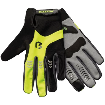 Kesztyű BIKEFUN ZÖLD