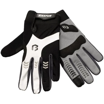 Kesztyű BIKEFUN hosszú Controll FEHÉR