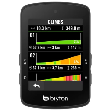 Computer BRYTON RIDER S510 T GPS komputer szett HRM/CAD/SPD