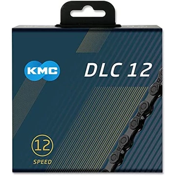 Lánc KMC DLC12 fekete 12s 1/2x11/128 126L