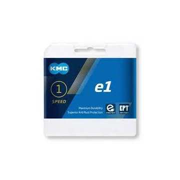 Lánc KMC E1 singlespeed e-bike 1/2 x 1/8 112L silver