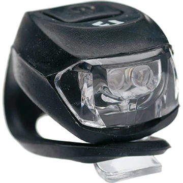 Lámpa BIKEFUN PIXIE hátsó fekete 2 piros LED 2 funkció, szilikon, fekete - JY-267T-2B-BLAC