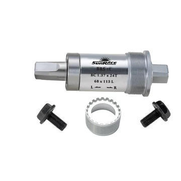 Sunrace BBS18 JIS négyszög monoblokk csavar nélkül [113 mm, Angol 68 mm x 1.37"]