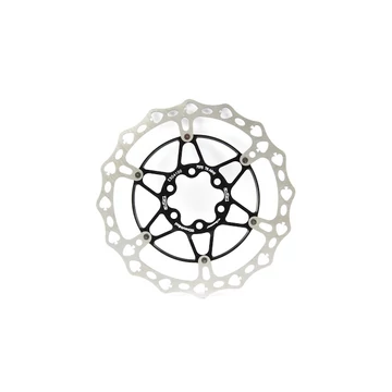 a2Z Teppan-Yaki TY-SPV-TS 6 csavaros féktárcsa [fekete, 160 mm, pikk]