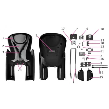 Okbaby Body Guard szíj lábtartó