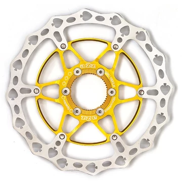 a2Z Teppan Yaki SPV CenterLock féktárcsa [arany pikk, 180 mm]