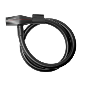 Trelock KS 415 kulcsos huzalos zár [fekete, 110 cm]