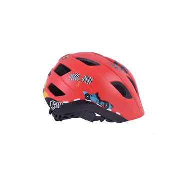 Safety Labs Reno Light gyermek kerékpáros sisak [piros, 48-53 cm (S)]