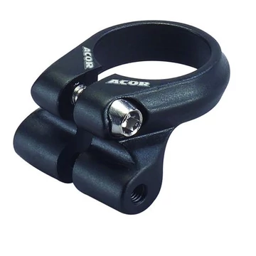 Acor AQR-2502 nyeregcső bilincs [fekete, 31.8 mm]