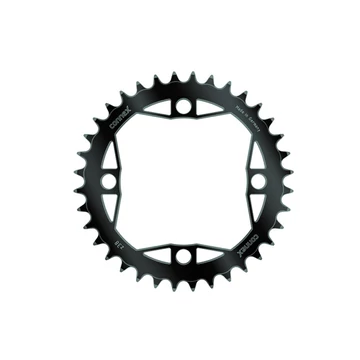 Connex Narrow Wide 4 furatos szimmetrikus lánctányér [fekete, 38]