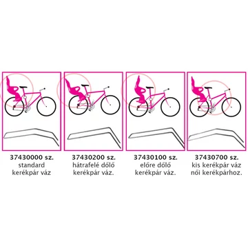 Okbaby tartórúd gyermeküléshez meredek nyeregváz-csöves kerékpárhoz (37430100)