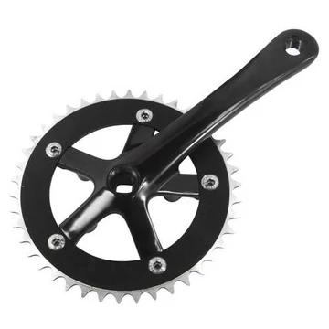 Sturmey Archer FCT24 170mm/44T négyszögtengelyes hajtómű [fekete, 44, 170 mm]