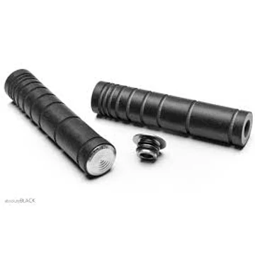 MTB  markolat két komponensű + alu végdugó fekete/szürke