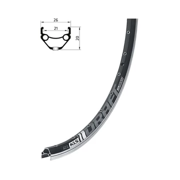 Abroncs KELLYS DRAFT, 32H, AV, 24" black