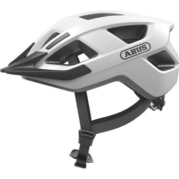 ABUS kerékpáros városi sisak Aduro 3.0 LED, In-Mold, polar white S (51-55 cm)
