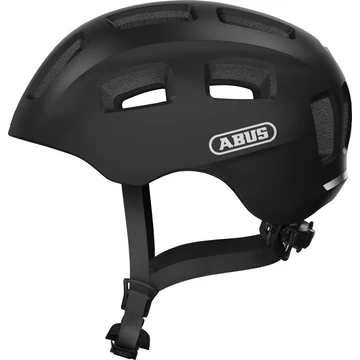 ABUS kerékpáros gyerek sisak Youn-I 2.0, In-Mold, velvet black, M (52-57 cm)
