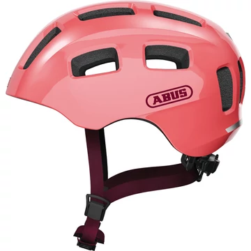 ABUS kerékpáros gyerek sisak Youn-I 2.0, In-Mold, living coral, M (52-57 cm)