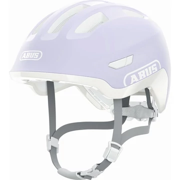 ABUS kerékpáros gyerek sisak Smiley 3.0 ACE LED, In-Mold, pure lavender, M (50-55 cm)