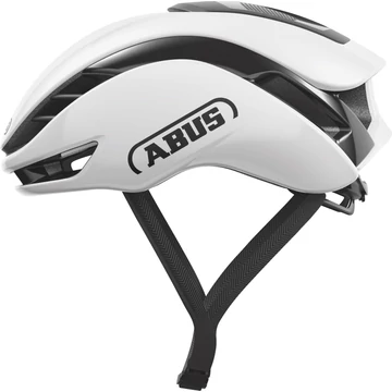 ABUS kerékpáros sport sisak GameChanger 2.0 RF kerekebb fejméretre, In-Mold, shiny white M/L (57-61 cm)