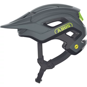 ABUS kerékpáros sport sisak Cliffhanger MIPS, In-Mold, concrete grey, L (57-61 cm)