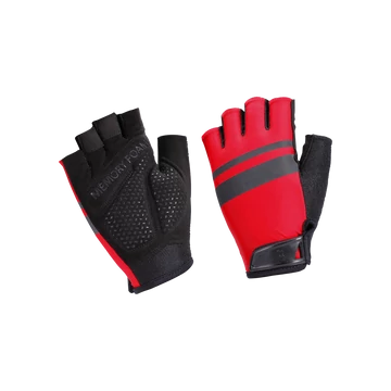 BBB Cycling kerékpáros kesztyű BBW-59 HighComfort, emlékező szivacsos, piros S