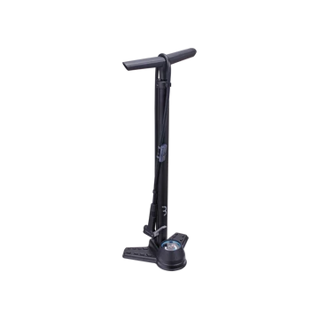 BBB Cycling kerékpáros állópumpa BFP-25 AirStrike, acél, matt fekete