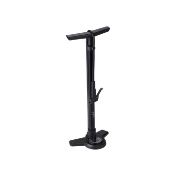 BBB Cycling kerékpáros állópumpa BFP-28 AirBoost, acél és kompozit, fekete