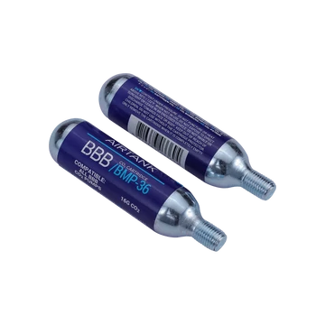 BBB Cycling kerékpáros CO2 pumpa patron BMP-35 AirTank, 16gramm, menetes, 2 db
