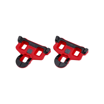 BBB Cycling kerékpáros pedálstopli BPD-06A PowerClip, SPD-SL kompatibilis, 6 fokos, piros