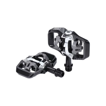 BBB Cycling kerékpáros patent pedál BPD-71 TrailMount, SPD kompatibilis, ipari csapágyazás, extra megerősítés, matt fekete