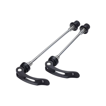 BBB Cycling kerékpáros gyorskioldó szett BQR-01 WheelBlock, alumínium, gyorskioldós, 100 és 135mm (első és hátsó)